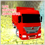Log Delivery simulator icon