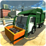 City Garbage Truck Driver SIM icon