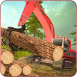 Sawmill Simulator - Forest Truck Driving Game icon
