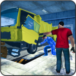 Snow Plow Truck Mechanic icon