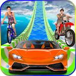 Water Park Uphill Adventure Slide Racing icon