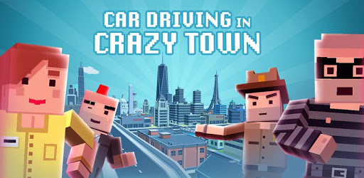 Car Driving in Crazy Town PC screenshot