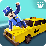 Car Driving in Crazy Town icon