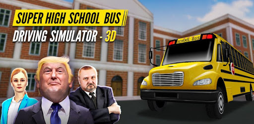 Super High School Bus Driving Simulator 3D - 2019 PC screenshot
