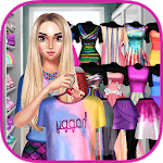 Rainbow Girls Dress Up icon