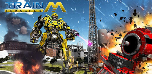 Futuristic Robot Transformation Train Game PC screenshot
