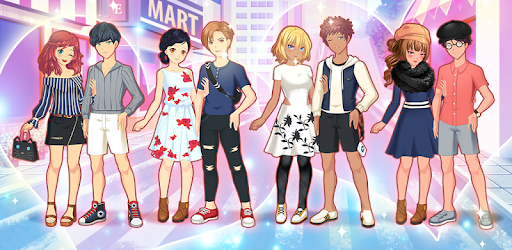 Anime Couples Dress Up Game PC screenshot