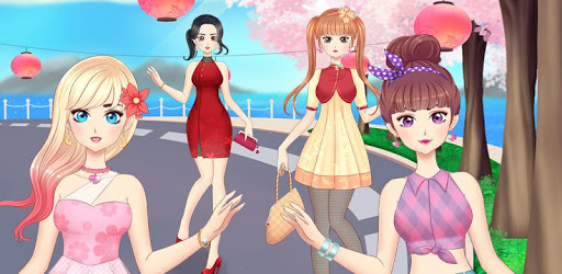Anime Girls Fashion - Makeup & Dress up PC screenshot