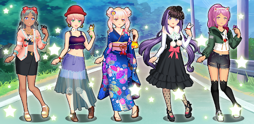 Japanese Girls - Anime Makeup & Dress up PC screenshot Japanese Girls - Anime Makeup & Dress up PC screenshot