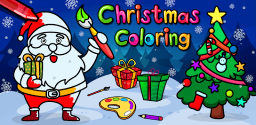 Christmas Coloring Book & Games for kids & family PC screenshot