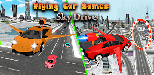 Flying Car Games Sky Drive PC screenshot