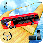 Impossible Bus Driver Sky Tracks icon