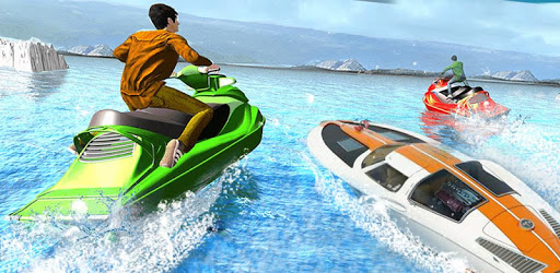 Boating Game in Us : Jet Ski Water Boat Racing PC screenshot