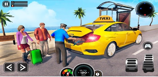 Grand Taxi Simulator : Modern Taxi Games 2021 PC screenshot