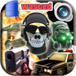 Gaming Photo Editor: Night Vision Shooter Sticker icon