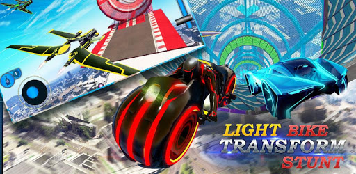 Light Bike Stunt Transform Car Driving Simulator PC screenshot Light Bike Stunt Transform Car Driving Simulator PC screenshot