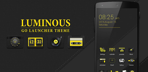 Luminous GO Launcher Theme PC screenshot