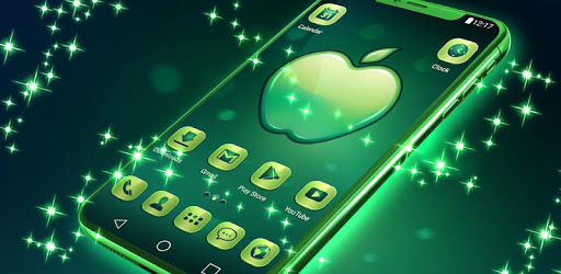 Green Apple Launcher Theme PC screenshot