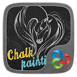 Chalk Painting Go Launcher Theme for PC