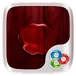 Red apple GO Launcher Theme for PC