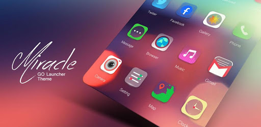 Miracle GO Launcher Theme PC screenshot