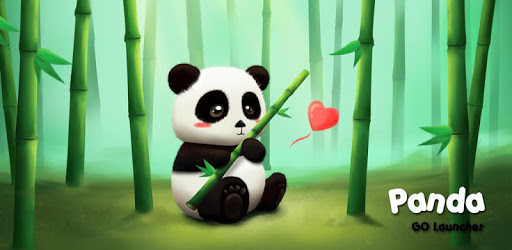 Panda GO Launcher Theme PC screenshot