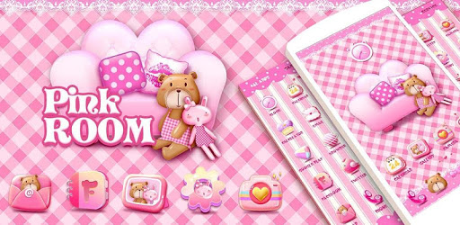 Pink Room GO Launcher Theme PC screenshot