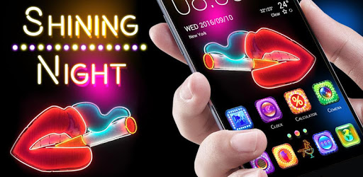 Shining NightGO Launcher Theme PC screenshot Shining NightGO Launcher Theme PC screenshot