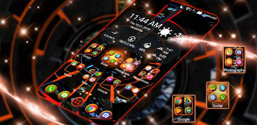 3D 2018 Theme For Android PC screenshot 3D 2018 Theme For Android PC screenshot