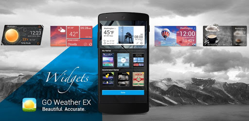 K-Turbo Weather Widget Theme PC screenshot