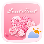 Sweet Heart GO Weather Widget icon