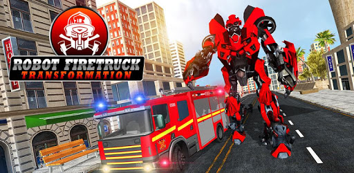 Firefighter Real Robot Rescue Firetruck Simulator PC screenshot