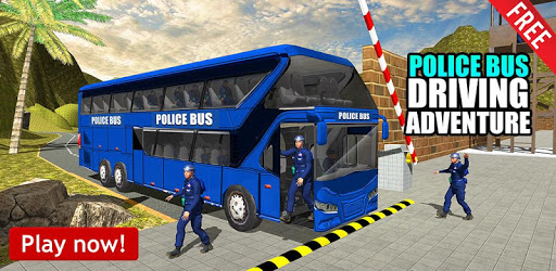 Police Bus Driving Sim: Off road Transport Duty PC screenshot