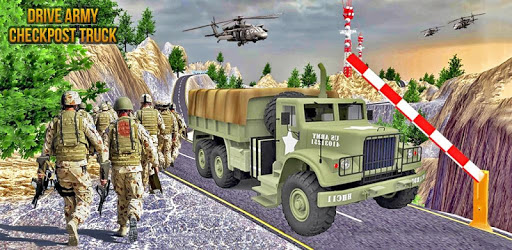 Drive Army Check Post Truck PC screenshot