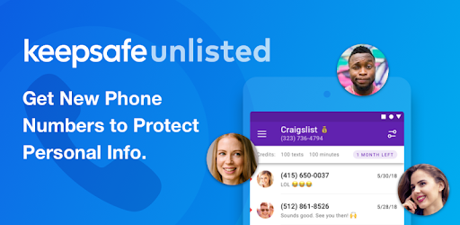 Keepsafe Unlisted - Second Phone Number PC screenshot Keepsafe Unlisted - Second Phone Number PC screenshot