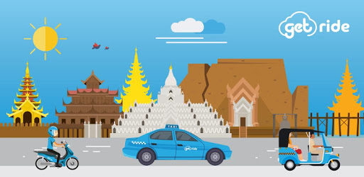 GetRide Myanmar - Cars & Bikes Booking App PC screenshot