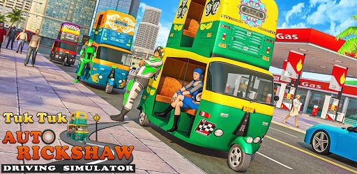 Tuk Tuk Auto Rickshaw Driving Simulator PC screenshot
