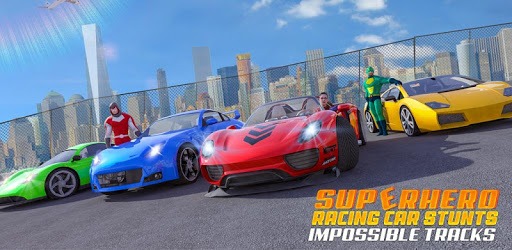 Superhero Car Games GT Racing Stunts - Game 2021 PC screenshot Superhero Car Games GT Racing Stunts - Game 2021 PC screenshot