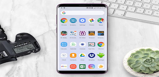 Launcher theme modern design for android PC screenshot