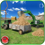 Tractor Farm & Excavator Sim icon