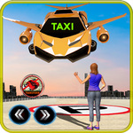 Future Flying Car Robot Taxi Cab Transporter Games icon