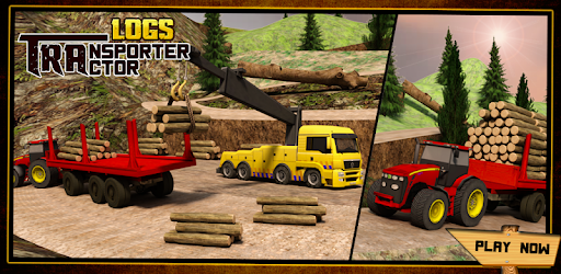 Log Transporter Tractor Crane PC screenshot