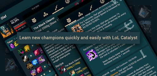 Builds for LoL PC screenshot Builds for LoL PC screenshot