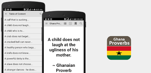 Ghana Proverbs PC screenshot Ghana Proverbs PC screenshot