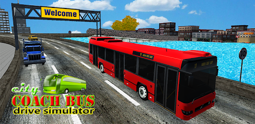 City Coach Bus Parking Drive PC screenshot
