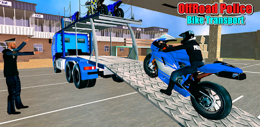 Offroad Police Bike Driving 3D PC screenshot