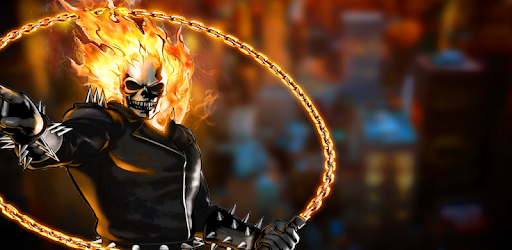Blazing Fire Ghost Skull Rider City Rescue Mission PC screenshot