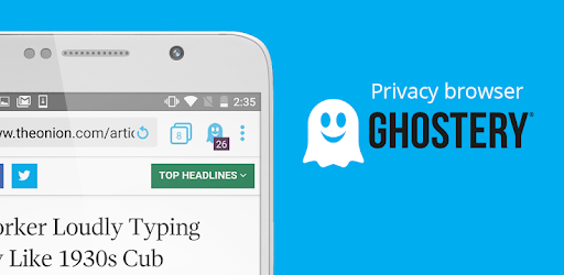 Ghostery Privacy Browser PC screenshot Ghostery Privacy Browser PC screenshot