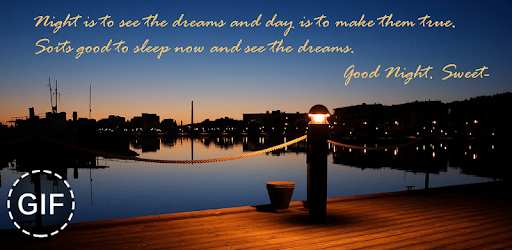 Good night gif image PC screenshot
