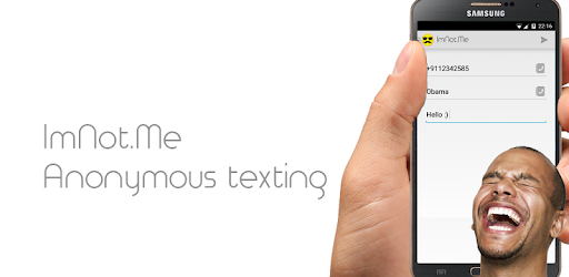🔥 ImNot.Me Anonymous texting PC screenshot